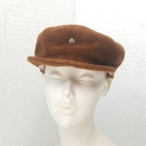 SOLD Vintage Irish Donegal handwoven tweed flat cap - Picture 15 of 15